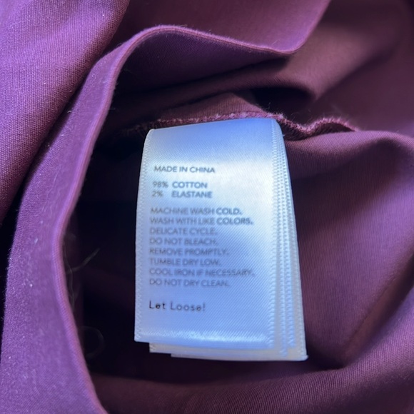 (2) Kate Spade Saturday purple skirt - Picture 4 of 4